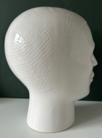 Royal Delft aardewerk hoofd wit