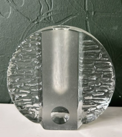Walther Glas 'wheel' solifleur vaas groot