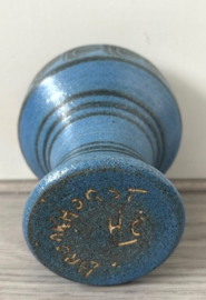 Han Cornelissens vaas blauw zwart