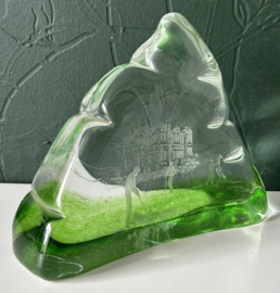 Presse papier kristal golfers