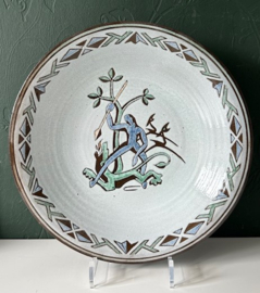 Ambacht Haalderen grote wandschotel