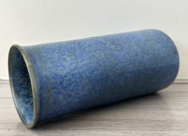 Zaalberg vaas kristalglazuur blauw