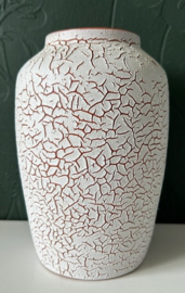 Vaas keramiek wit craquelé