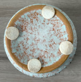 West Germany bloempot lichtblauw