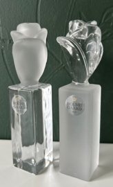 Holmegaard set Rose kandelaars