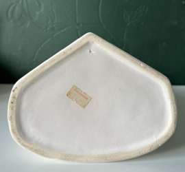 Flora symmetrische design vaas wit