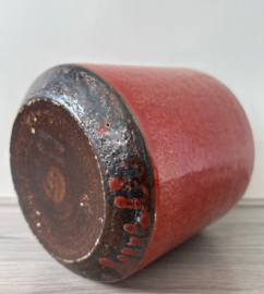 Zaalberg cachepot helder rood