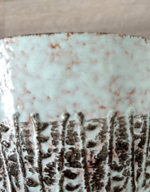 West Germany bloempot lichtblauw