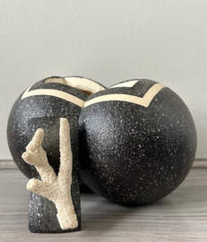 Dekseldoos zwart-wit