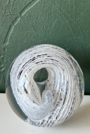 Pfeiffer presse papier wit-zwart