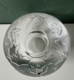 Orrefors waxinehouder Holly Day