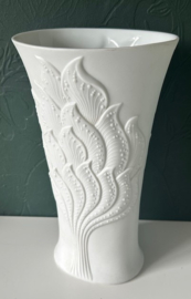 Kaiser Op-art vaas porselein floraal decor