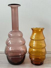 Verreries Doyen flesvaasje paars