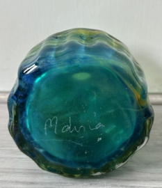 Mdina Glass vaasje blue summer