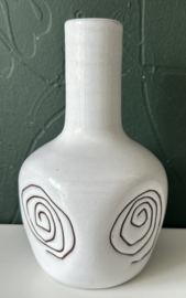 Potterij De Haemstede vaasje cirkel patroon