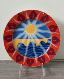 Mosa wandbord Maastricht Heiligdomsvaart