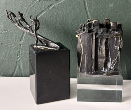 Corry Ammerlaan sculptuur In een stijgende lijn