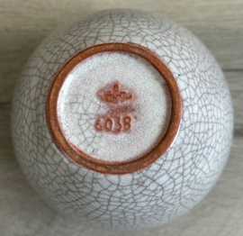 Karlsruhe Majolika craquelé vaas