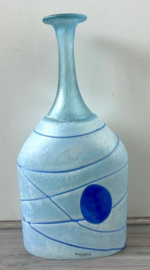 Kosta Boda Galaxy Blue flesvaas large