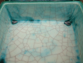 Dekseldoosje groen turquoise