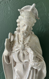 Plateelbakkerij Zuid-Holland plastiek Jezus lam gods (halo)