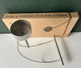 Lifty rvs design kandelaar Sebastiaan Vos