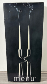 Menu set Tango kandelaars rvs