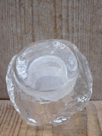 Kosta Boda Snowball waxinehouder 7 cm