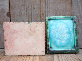 Dekseldoosje groen turquoise