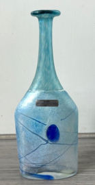 Kosta Boda Galaxy Blue flesvaas medium