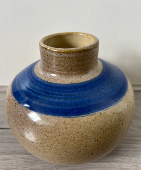 Zaalberg vaas groen blauw
