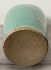 JED Keramiek hoge vaas groen