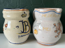 Goedewaagen kannetje Nederland Vrij 1945