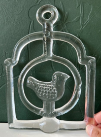 Kosta Boda raamhanger vogel