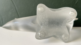 Zweedse sculptuur glas ijsbeer