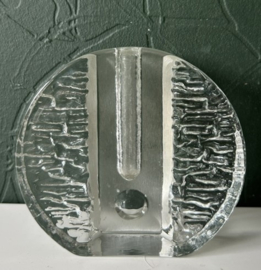 Walther Glas 'wheel' solifleur vaas groot