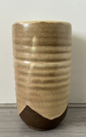 Mobach cilindervaas caramelbruin