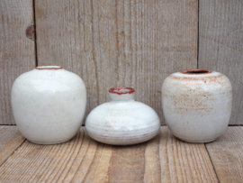 Mobach trio miniatuur vaasjes