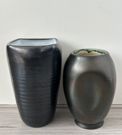 Nagtegaal vaas antraciet