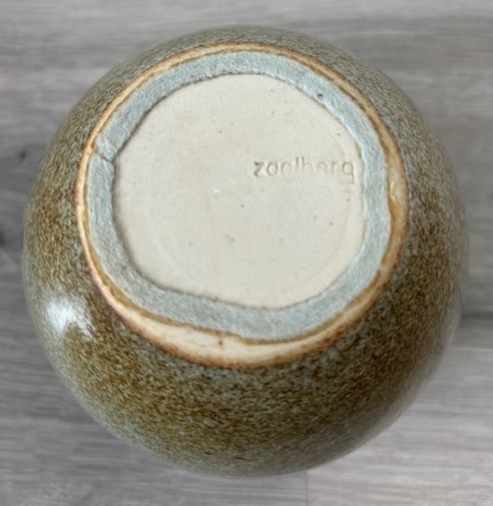 Herman jr. Zaalberg vaas mosgroen