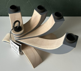 Design House Stockholm kandelaar Nordic Light-4 grijs