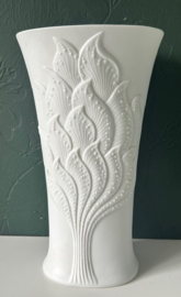 Kaiser Op-art vaas porselein floraal decor