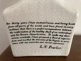 Phrenology hoofd ivoorwit
