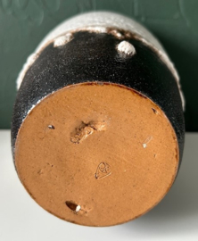 De Steenuil vaas druipglazuur