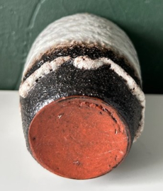 De Steenuil vaasje druipglazuur