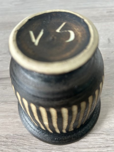 Jan van Stolk dekselpotje lijndecor