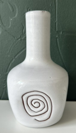 Potterij De Haemstede vaasje cirkel patroon
