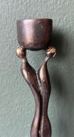 Corry Ammerlaan kandelaar verbronsd