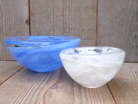 Kosta Boda Atoll bowl blauw 17 cm