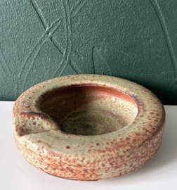 Mobach asbakje lichtgroen lichtbruin